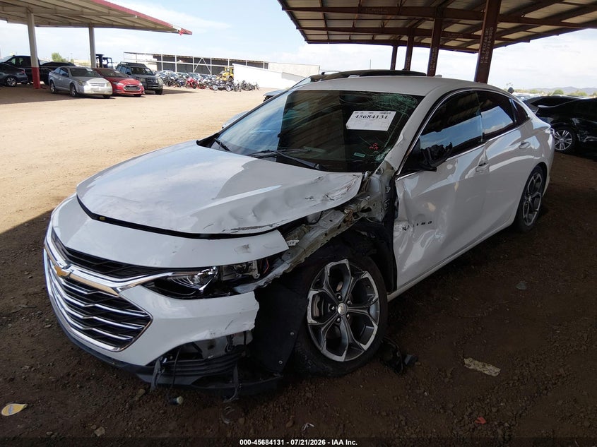 2021 Chevrolet Malibu Fwd Lt VIN: 1G1ZD5ST8MF074004 Lot: 45684131