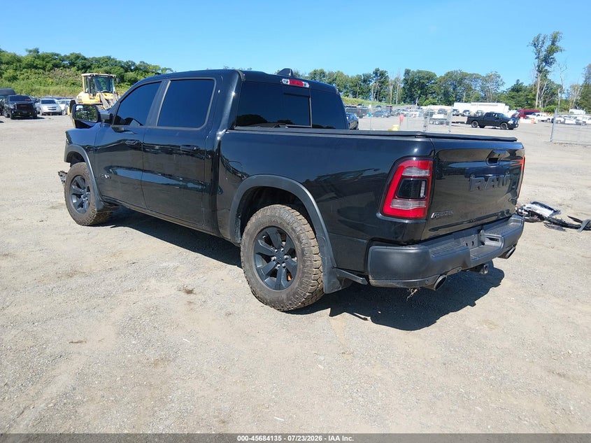 Vin: 1c6srflt3nn284880, lot: 46182744, ram 1500 rebel  4x4 5'7 box 20223