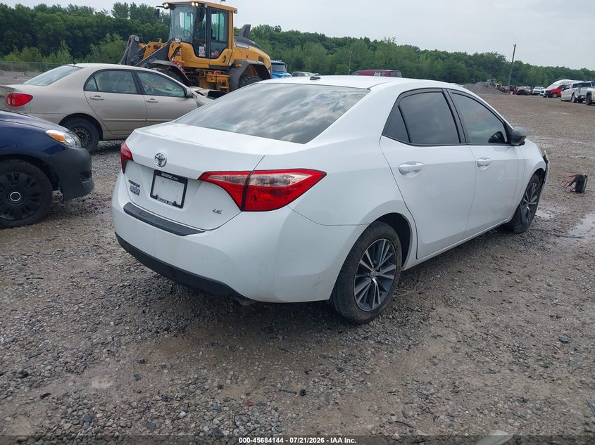 2018 Toyota Corolla Le VIN: 2T1BURHE4JC972273 Lot: 45684144