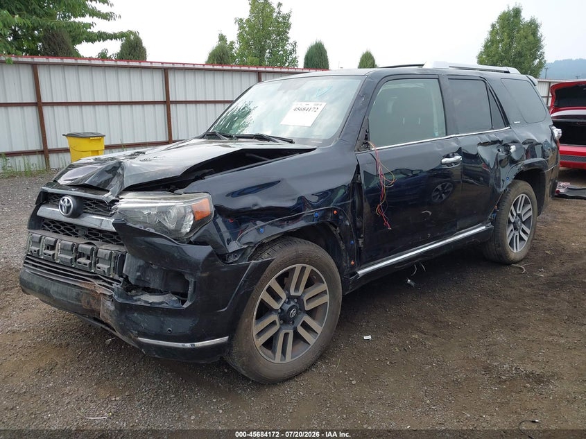 Vin: jtebu5jr7f5225627, lot: 46182781, toyota 4runner limited 20152