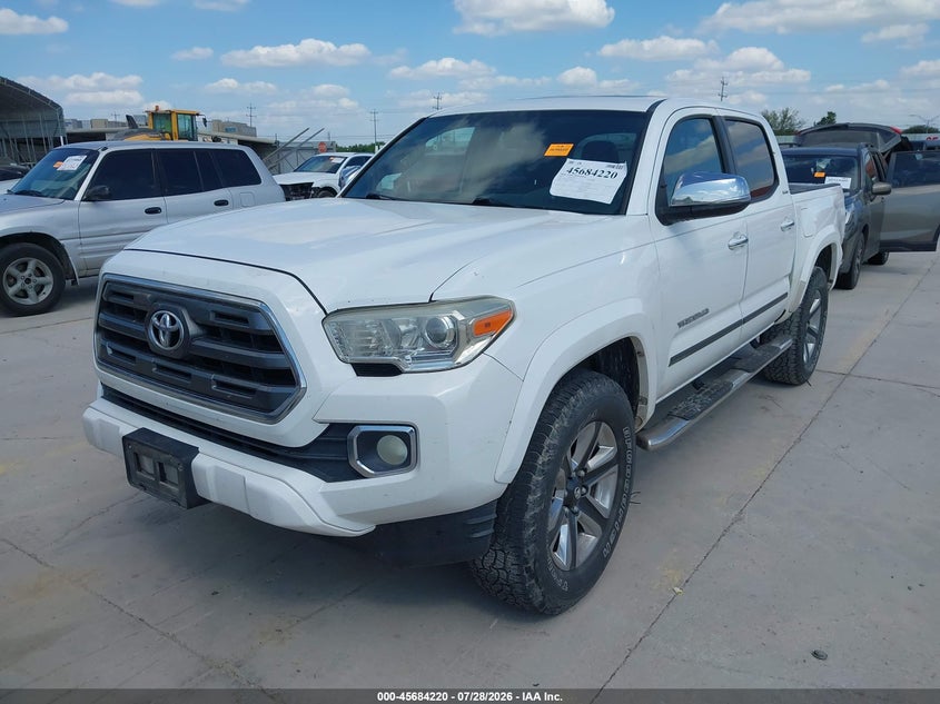 Vin: 5tfez5cn5hx041775, lot: 46182829, toyota tacoma limited 20172