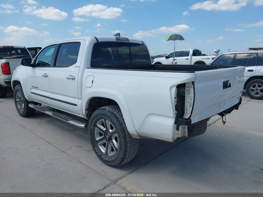 Vin: 5tfez5cn5hx041775, lot: 46182829, toyota tacoma limited 20173