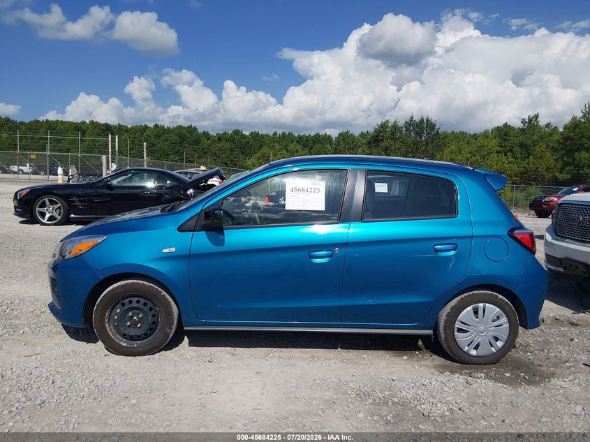2024 Mitsubishi Mirage Es/Le VIN: ML32AUHJ6RH013069 Lot: 45684225
