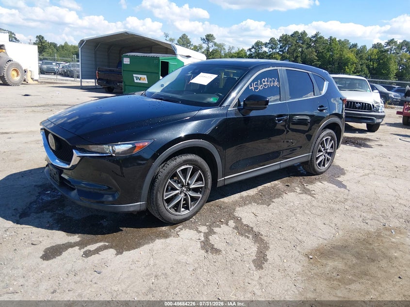 Vin: jm3kfacm6j1464120, lot: 46182835, mazda cx-5 touring 20182