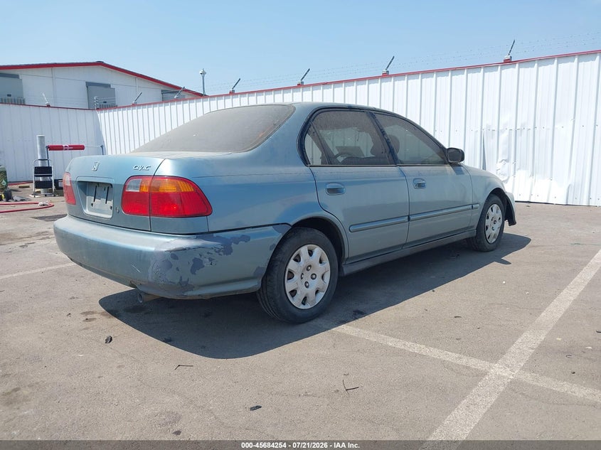 2000 Honda Civic Value Package VIN: 2HGEJ6616YH571572 Lot: 45684254