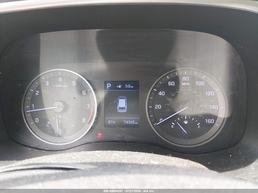 2020 Hyundai Tucson Sel VIN: KM8J3CAL2LU255098 Lot: 45684257