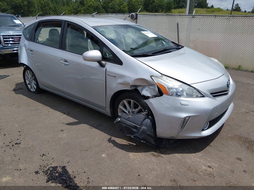 2012 TOYOTA PRIUS V auction photo 1