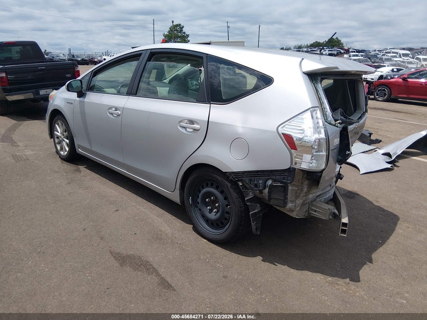2012 TOYOTA PRIUS V auction photo 3
