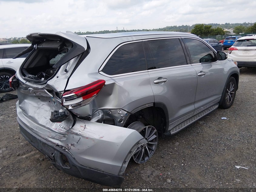 2018 Toyota Highlander Xle VIN: 5TDJZRFH3JS550299 Lot: 45684278