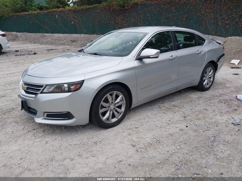 Vin: 2g1115s39g9120880, lot: 46182902, chevrolet impala 2lt 20162