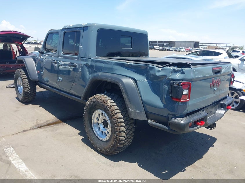 Vin: 1c6rjtbg8tl181780, lot: 46182921, jeep gladiator rubicon 4x4 20263