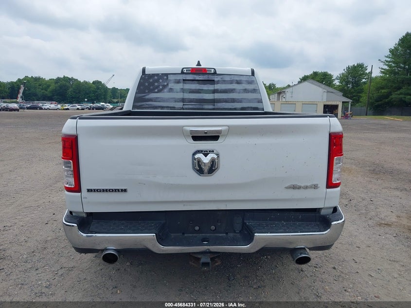 2019 Ram 1500 Big Horn/Lone Star 4X4 5'7 Box VIN: 1C6SRFFT8KN690340 Lot: 45684331