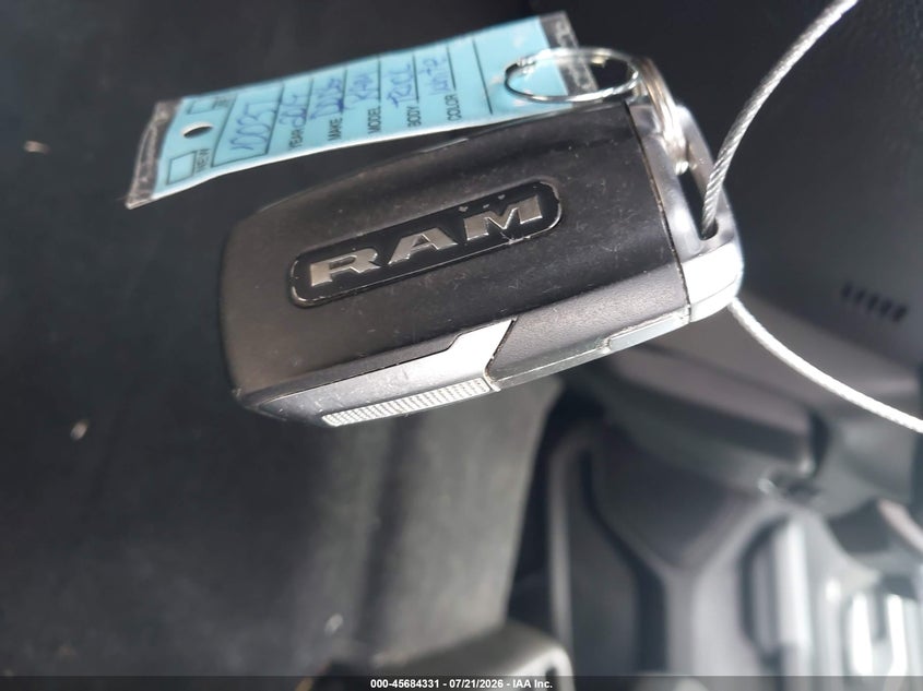 2019 Ram 1500 Big Horn/Lone Star 4X4 5'7 Box VIN: 1C6SRFFT8KN690340 Lot: 45684331