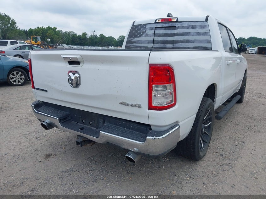 2019 Ram 1500 Big Horn/Lone Star 4X4 5'7 Box VIN: 1C6SRFFT8KN690340 Lot: 45684331