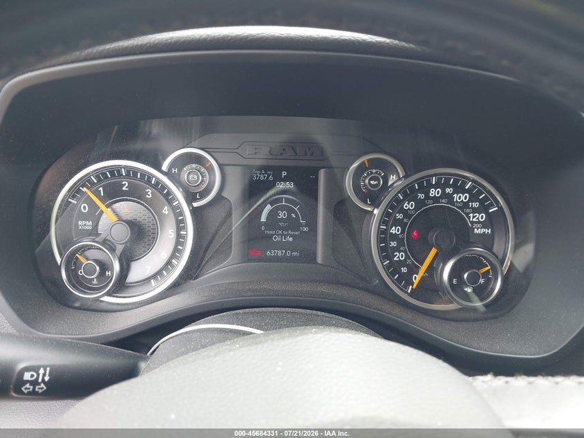 2019 Ram 1500 Big Horn/Lone Star 4X4 5'7 Box VIN: 1C6SRFFT8KN690340 Lot: 45684331