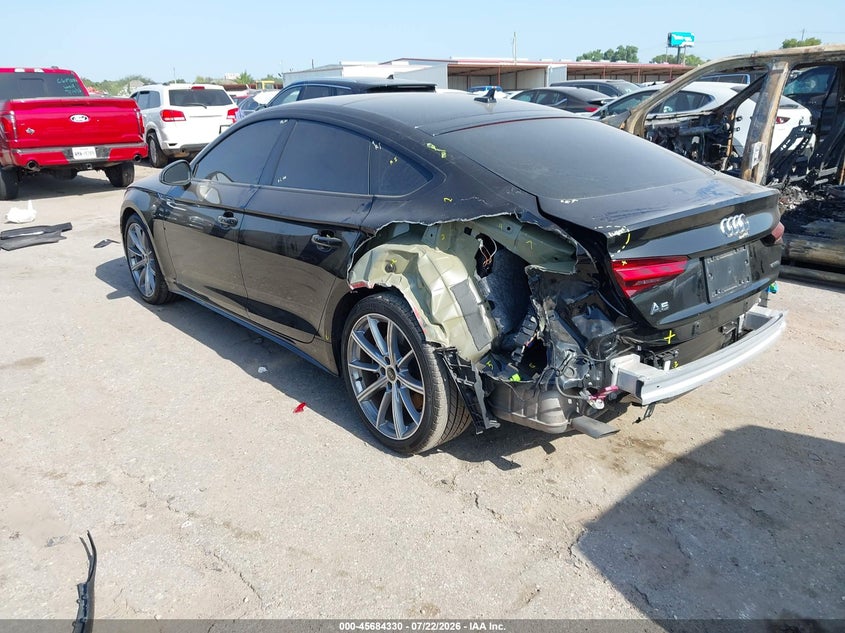 Vin: waudacf50sa015627, lot: 46182939, audi a5 sportback premium 45 tfsi s line quattro s tronic 20253