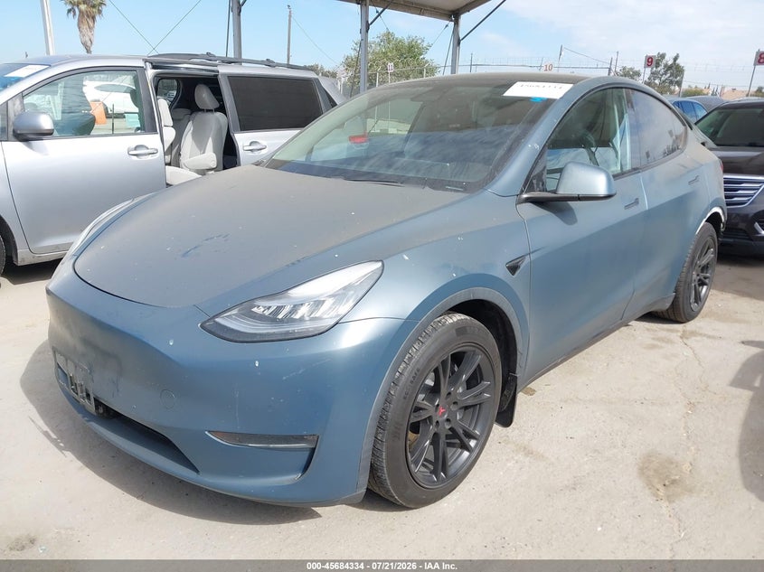 2020 Tesla Model Y, Удар сзади, IAAI, VIN 5YJYGDEEXLF051165 — фото 2