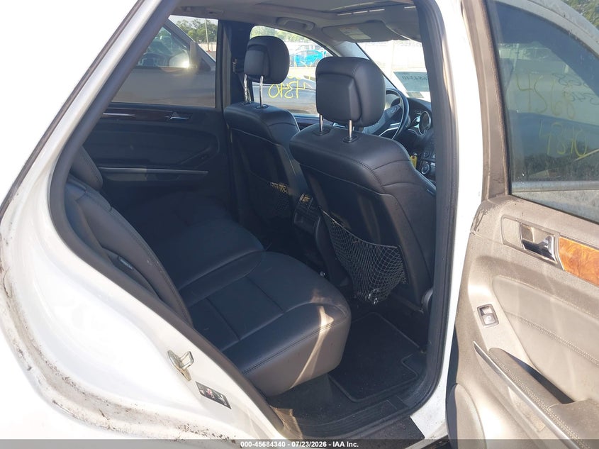 2011 MERCEDES-BENZ ML 350 BLUETEC auction photo 8