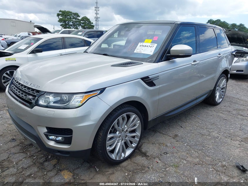Vin: salwg2vf3ga650842, lot: 46182956, land rover range rover sport 3.0l v6 supercharged se 20162