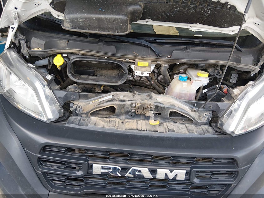 2023 Ram Promaster 2500 High Roof 159 Wb VIN: 3C6LRVDG7PE593873 Lot: 45684350