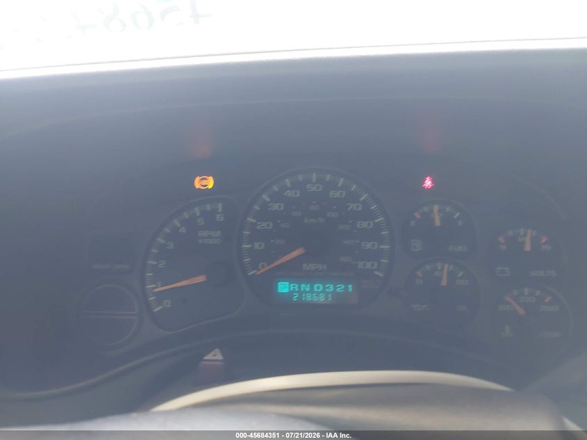 2002 Chevrolet Silverado 1500 Ls VIN: 2GCEC19T921314057 Lot: 45684351