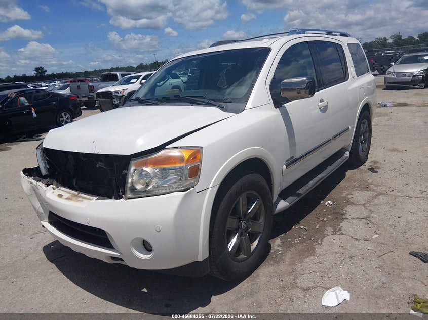 Vin: 5n1ba0nf4dn613696, lot: 46182964, nissan armada platinum 20132