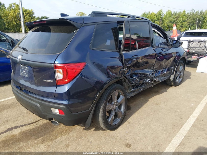 Vin: 5fnyf7h90kb000128, lot: 46182971, honda passport touring 20194