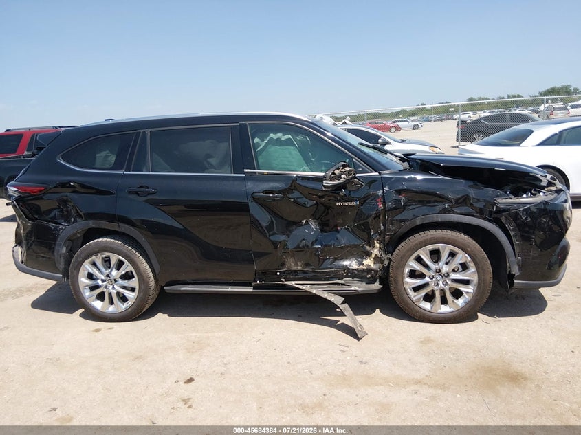 2021 Toyota Highlander Hybrid Limited VIN: 5TDYARAH2MS505467 Lot: 45684384