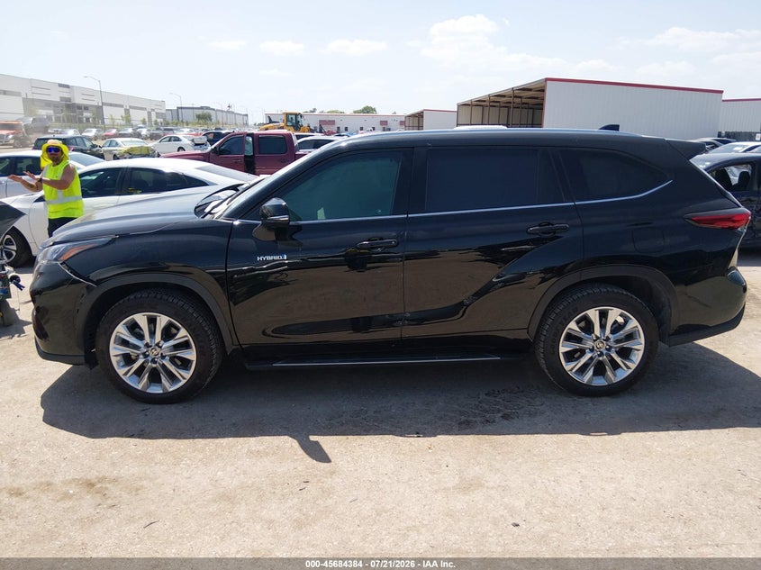 2021 Toyota Highlander Hybrid Limited VIN: 5TDYARAH2MS505467 Lot: 45684384