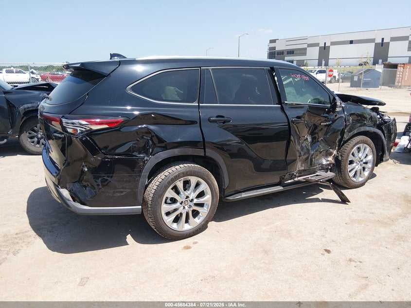 2021 Toyota Highlander Hybrid Limited VIN: 5TDYARAH2MS505467 Lot: 45684384