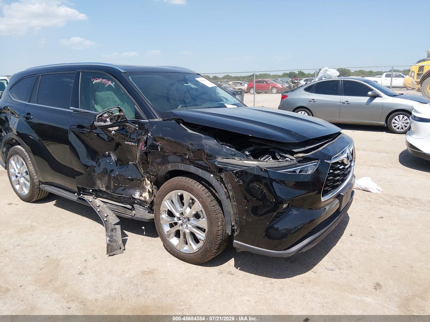 2021 Toyota Highlander Hybrid Limited VIN: 5TDYARAH2MS505467 Lot: 45684384
