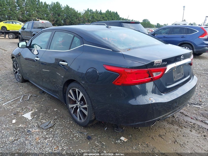 Vin: 1n4aa6ap8gc421401, lot: 46182995, nissan maxima 3.5 platinum/3.5 s/3.5 sl/3.5 sr/3.5 sv 20163