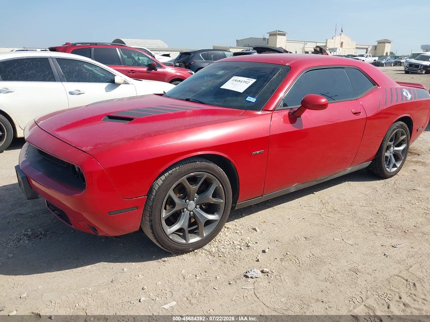 Vin: 2c3cdzbt4fh773480, lot: 46183001, dodge challenger r/t plus 20152