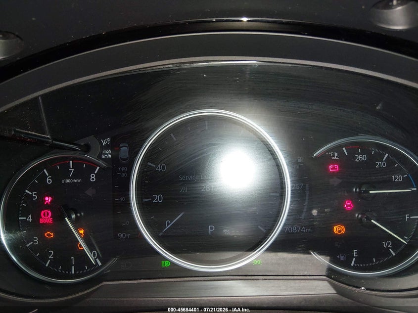 2021 Mazda Cx-9 Carbon Edition VIN: JM3TCBDY1M0510516 Lot: 45684401