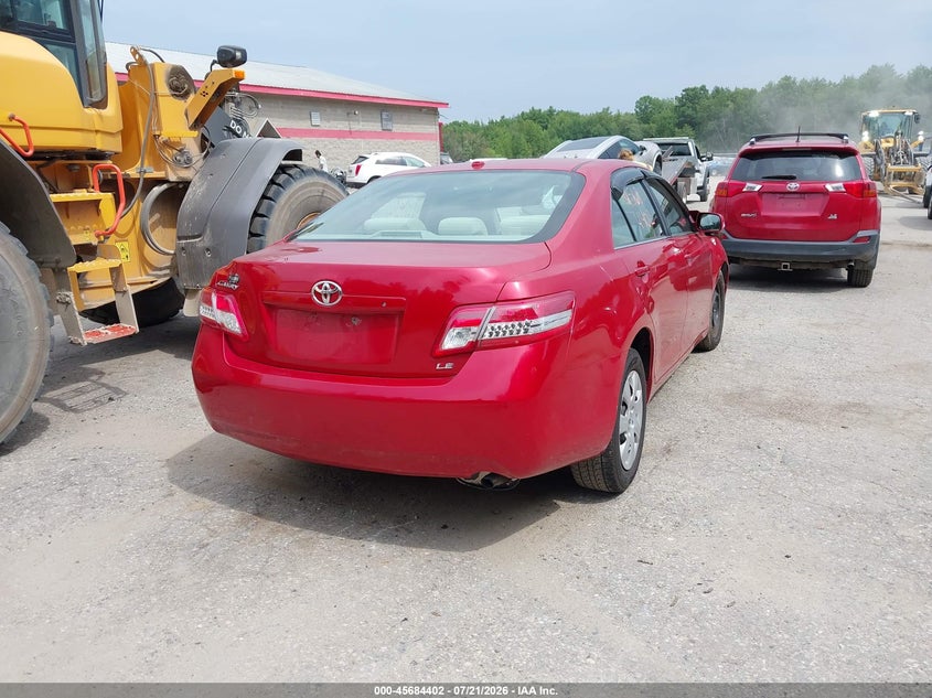 2010 Toyota Camry Le VIN: 4T4BF3EK7AR037027 Lot: 45684402