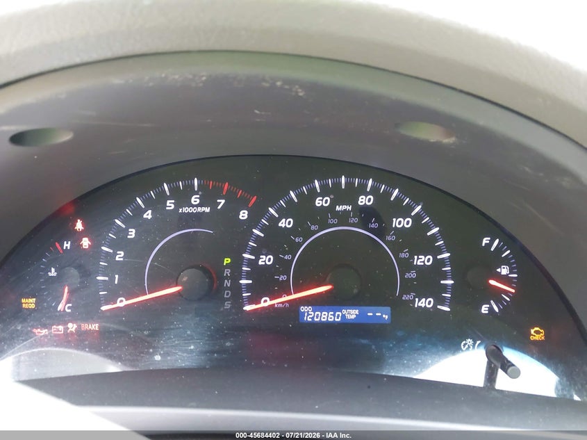 2010 Toyota Camry Le VIN: 4T4BF3EK7AR037027 Lot: 45684402