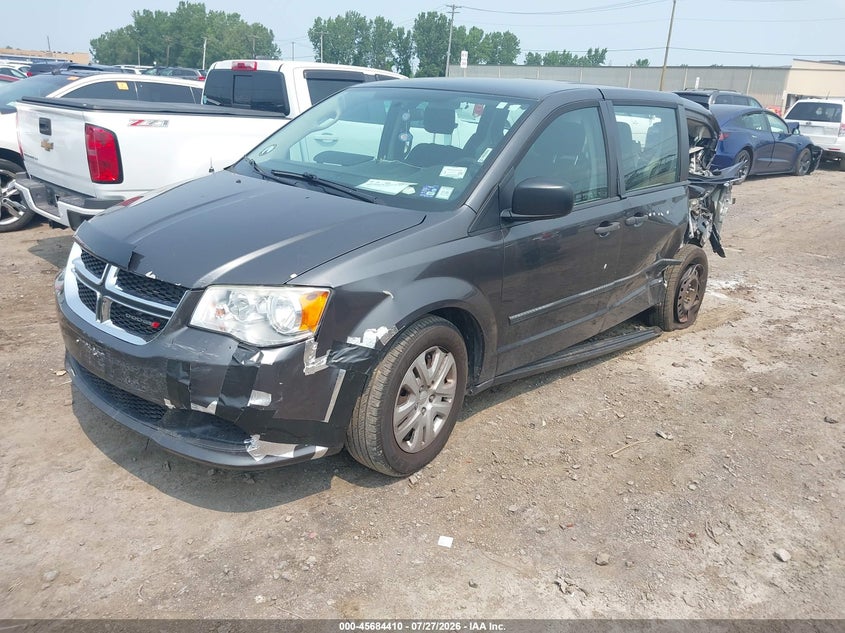 Vin: 2c4rdgbg2gr252248, lot: 46183019, dodge grand caravan american value pkg 20162