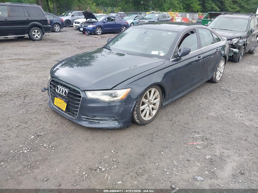 2013 Audi A6 2.0T Premium VIN: WAUGFAFCXDN075783 Lot: 45684411