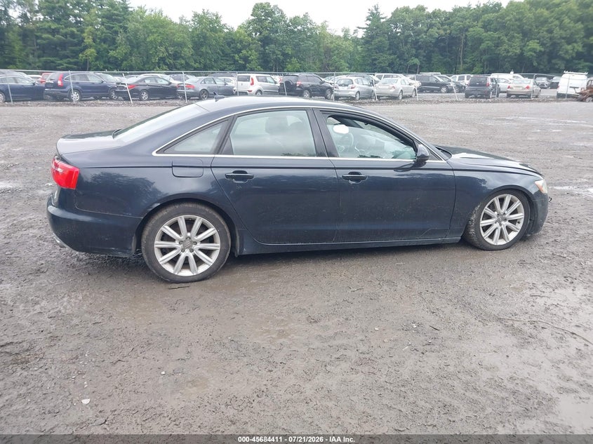 2013 Audi A6 2.0T Premium VIN: WAUGFAFCXDN075783 Lot: 45684411