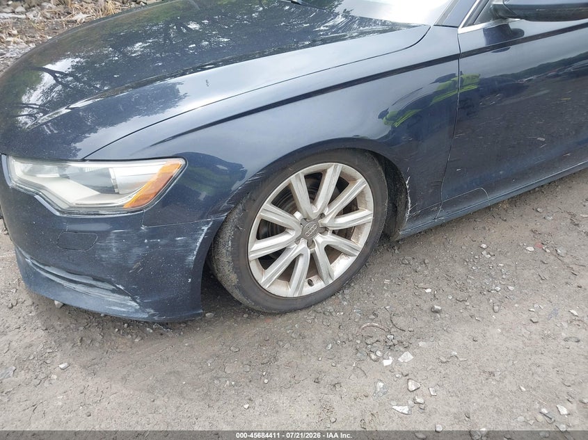 2013 Audi A6 2.0T Premium VIN: WAUGFAFCXDN075783 Lot: 45684411