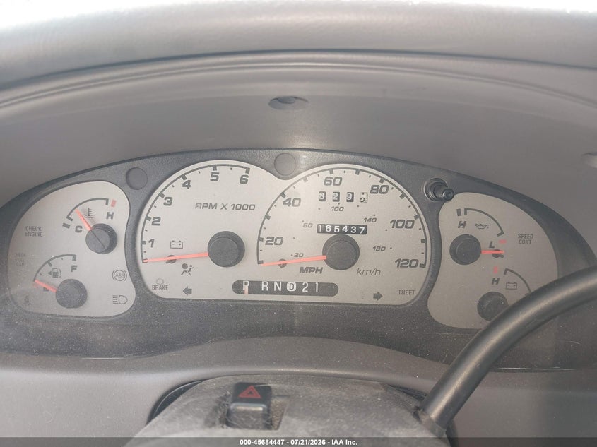 2003 Ford Ranger Edge/Tremor/Xl/Xlt VIN: 1FTYR14U93PB62068 Lot: 45684447