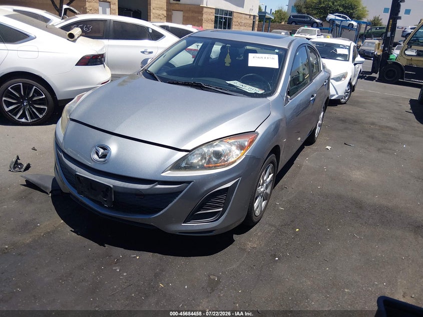 Vin: jm1bl1vg6b1388439, lot: 46183067, mazda mazda3 i touring 20112