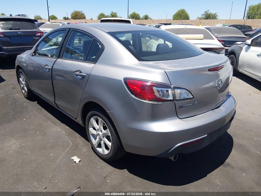 Vin: jm1bl1vg6b1388439, lot: 46183067, mazda mazda3 i touring 20113