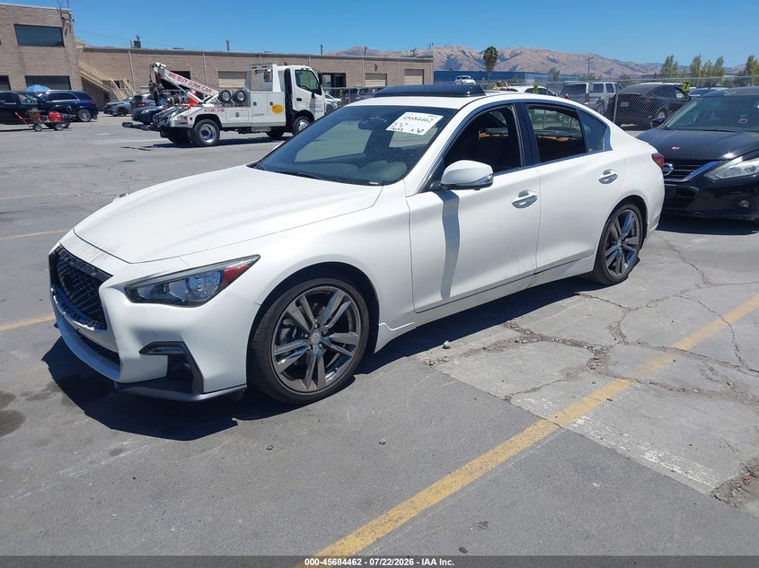 2021 Infiniti Q50 Signature Edition, Угон, IAAI, VIN JN1EV7CP5MM707492 — фото 2