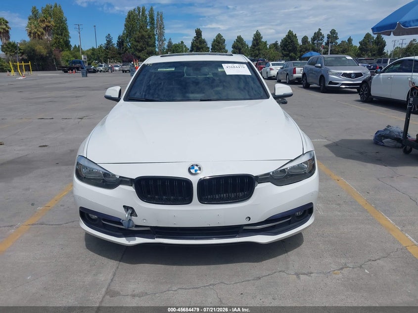 2017 BMW 3 Series 330I VIN: WBA8B9G51HNU49296 Lot: 45684479