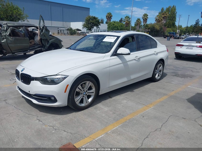 2017 BMW 3 SERIES auction photo 2