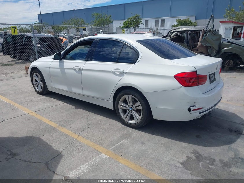 2017 BMW 3 SERIES auction photo 3