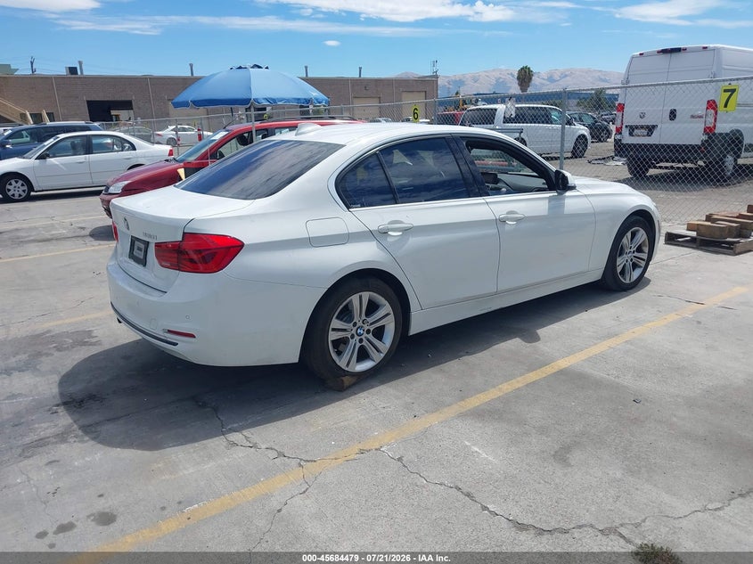 2017 BMW 3 SERIES auction photo 4