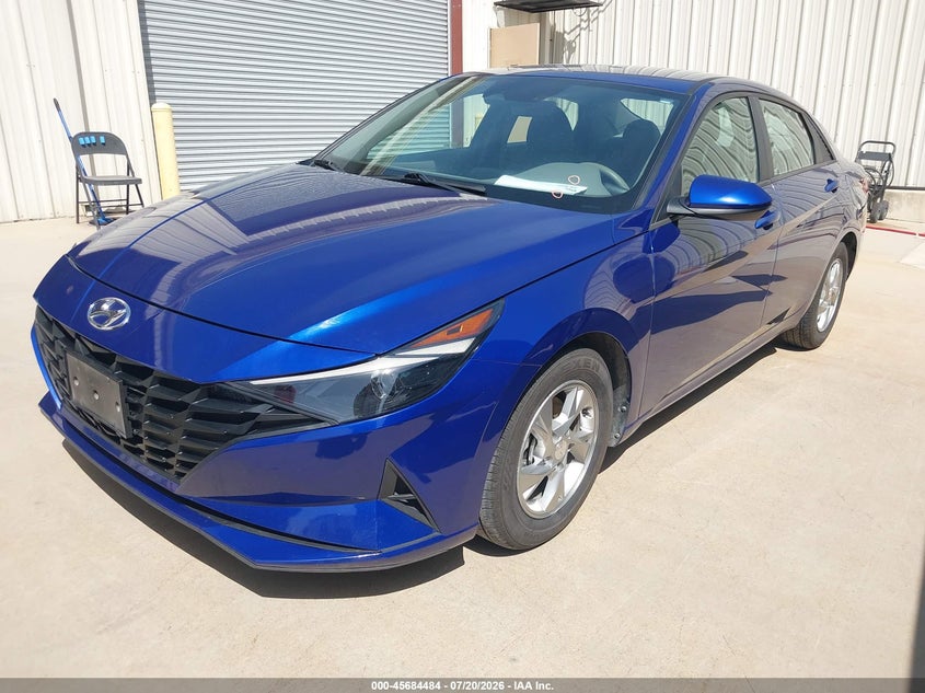 2021 Hyundai Elantra Se, Left & Right Side, IAAI, VIN 5NPLL4AG7MH044190 — photo 2