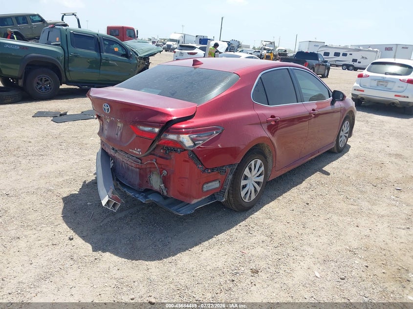 2022 TOYOTA CAMRY auction photo 4